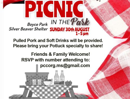 Join us for the PCC summer picnic at Boyce Park – Sunday, August 30th 1-5 PM